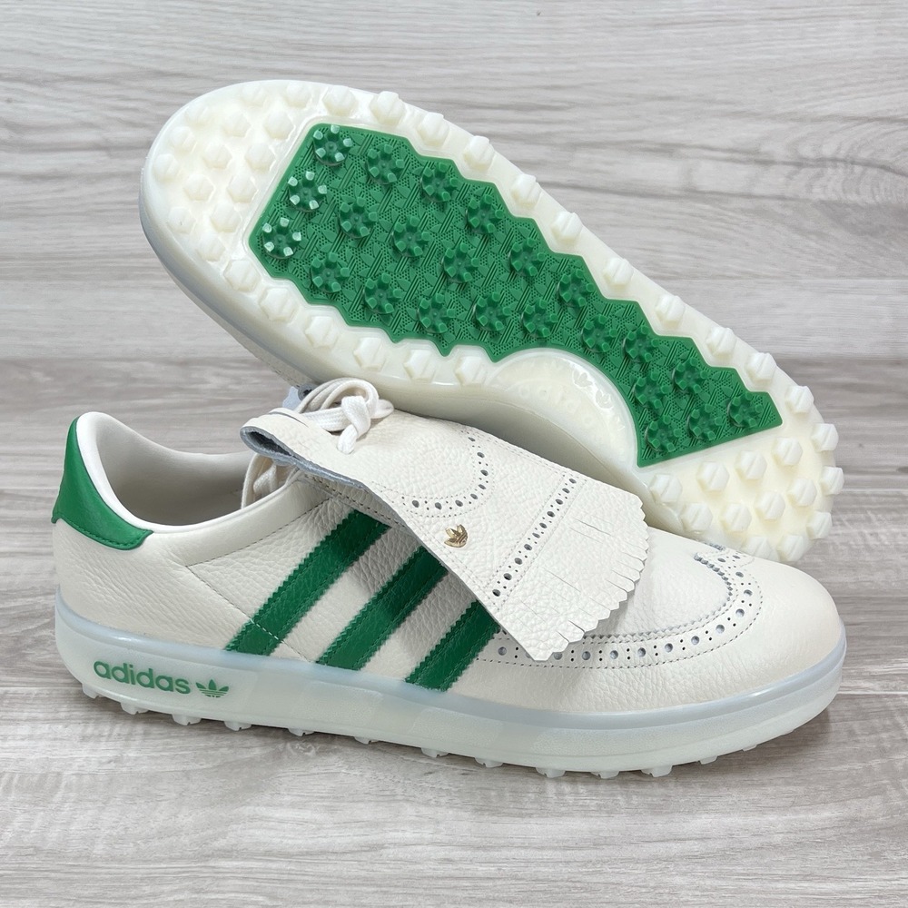 Adidas Originals Coursecup Spikeless Golf IH8436 Chalk White Green Men Size 10.5